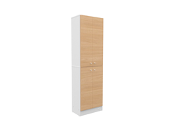 Despensero 1.70 Mts - 4 Puertas - Blanco/Malta