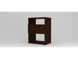 Mesa De Luz Simple Wengue