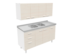 Combo Mosconi 1.40 Mts Venezia Bacha Doble