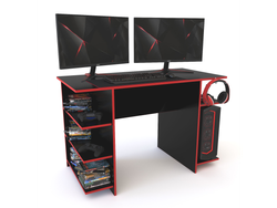 Escritorio Gamer 1.20 Mts Rojo