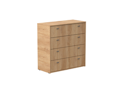 Comoda 4 Cajones Nature - Nebraska Bambu