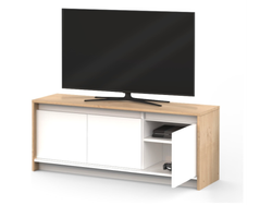 Rack TV Niza con puerta 1,30 Mts Blanco