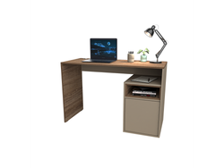 Escritorio 1 puerta 1.20 Mts Roble Davos / Gris Arcilla