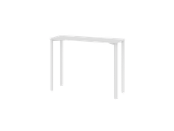 Barra Desayunadora Milano Tapa blanca / Base Blanca