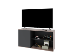 Rack Vision 55" 1.20 Mts Nebraska Negro