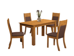 Mesa Violeta + 4u Sillas Roma