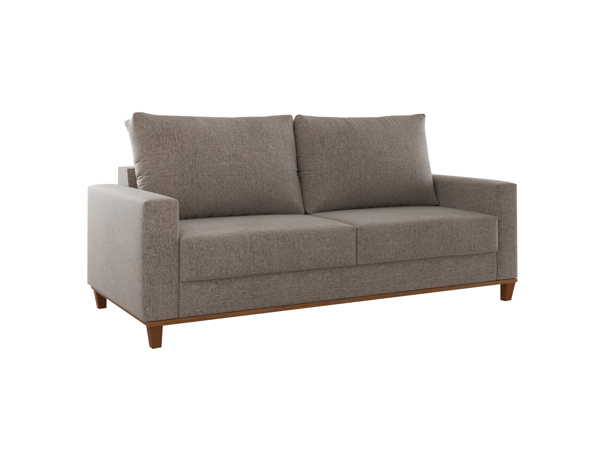 Sofa Palazo 1.80 Mts Lino Kaki