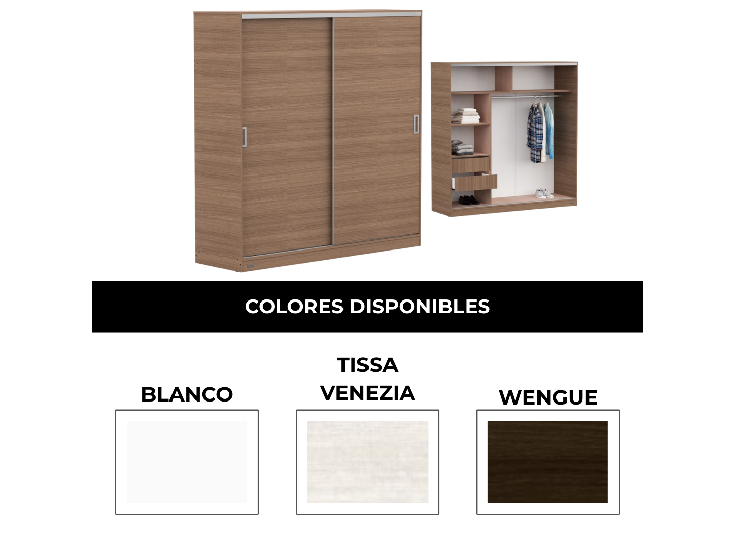 Placard Dakar 1.80 Mts - (3 colores)