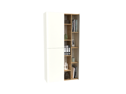 Estanteria con puerta