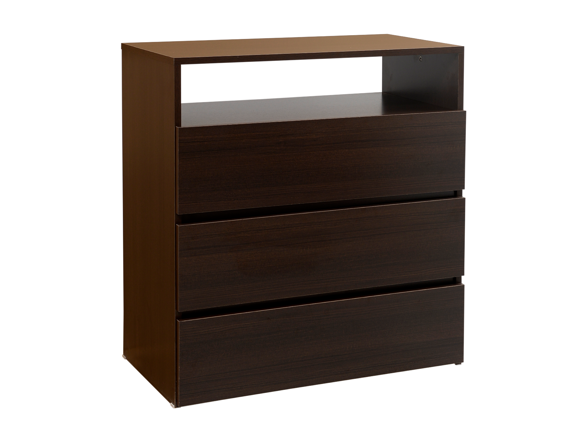 Comoda Con 3 Cajones Wengue 0.85 Mts