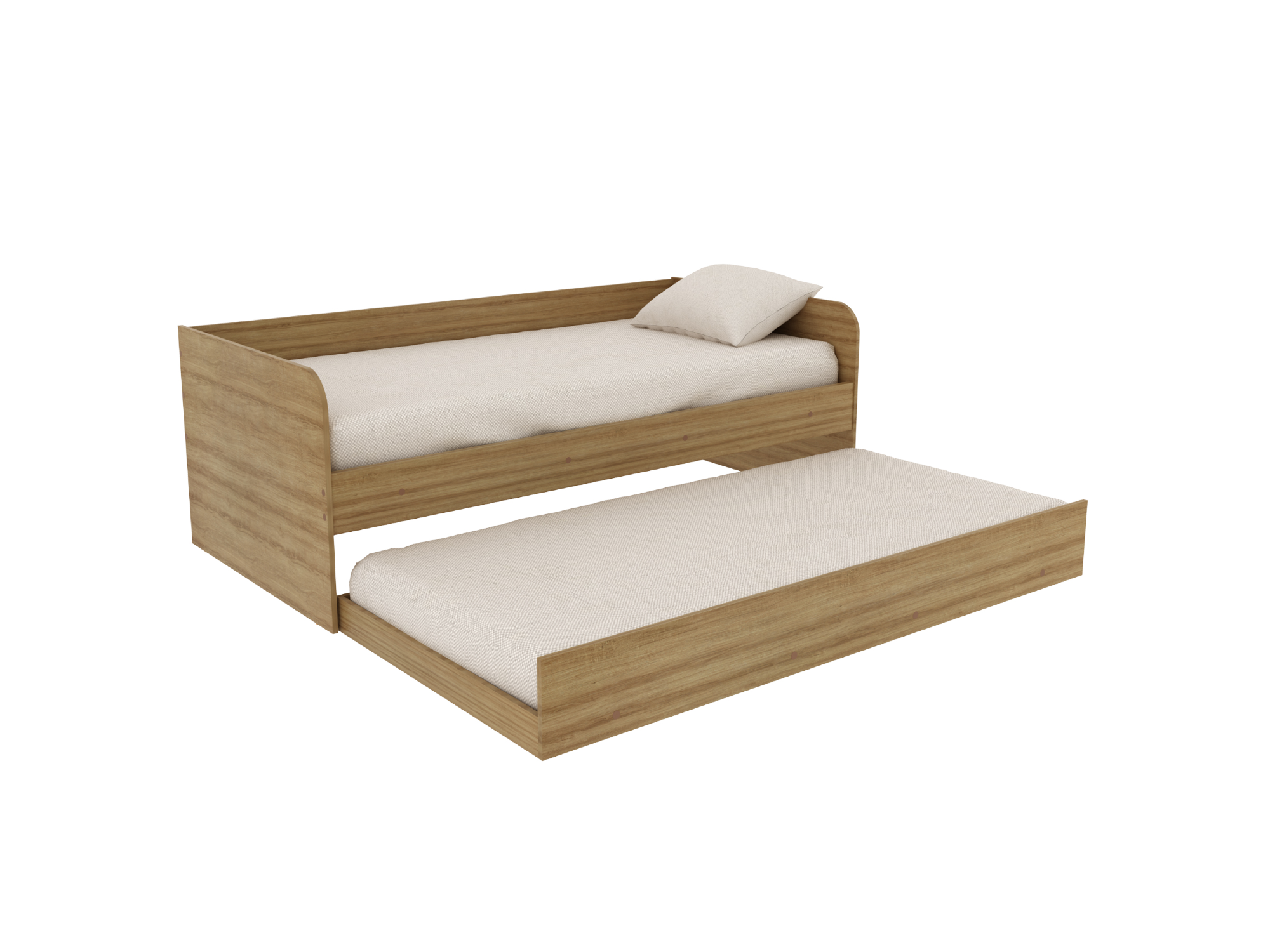 Sillon + Cama Marinera Almendra