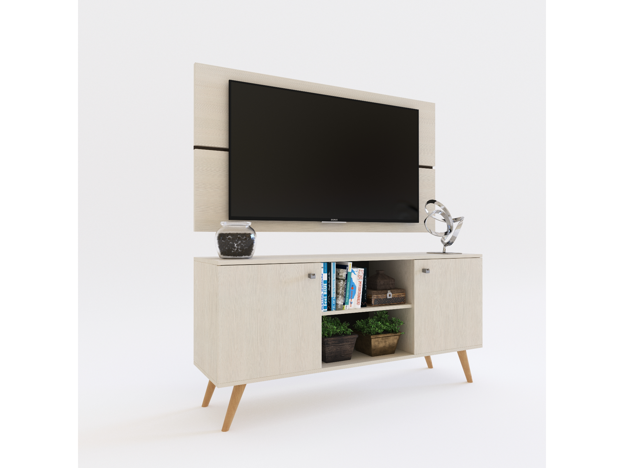 Rack + Panel TV 42" 1.30 Mts