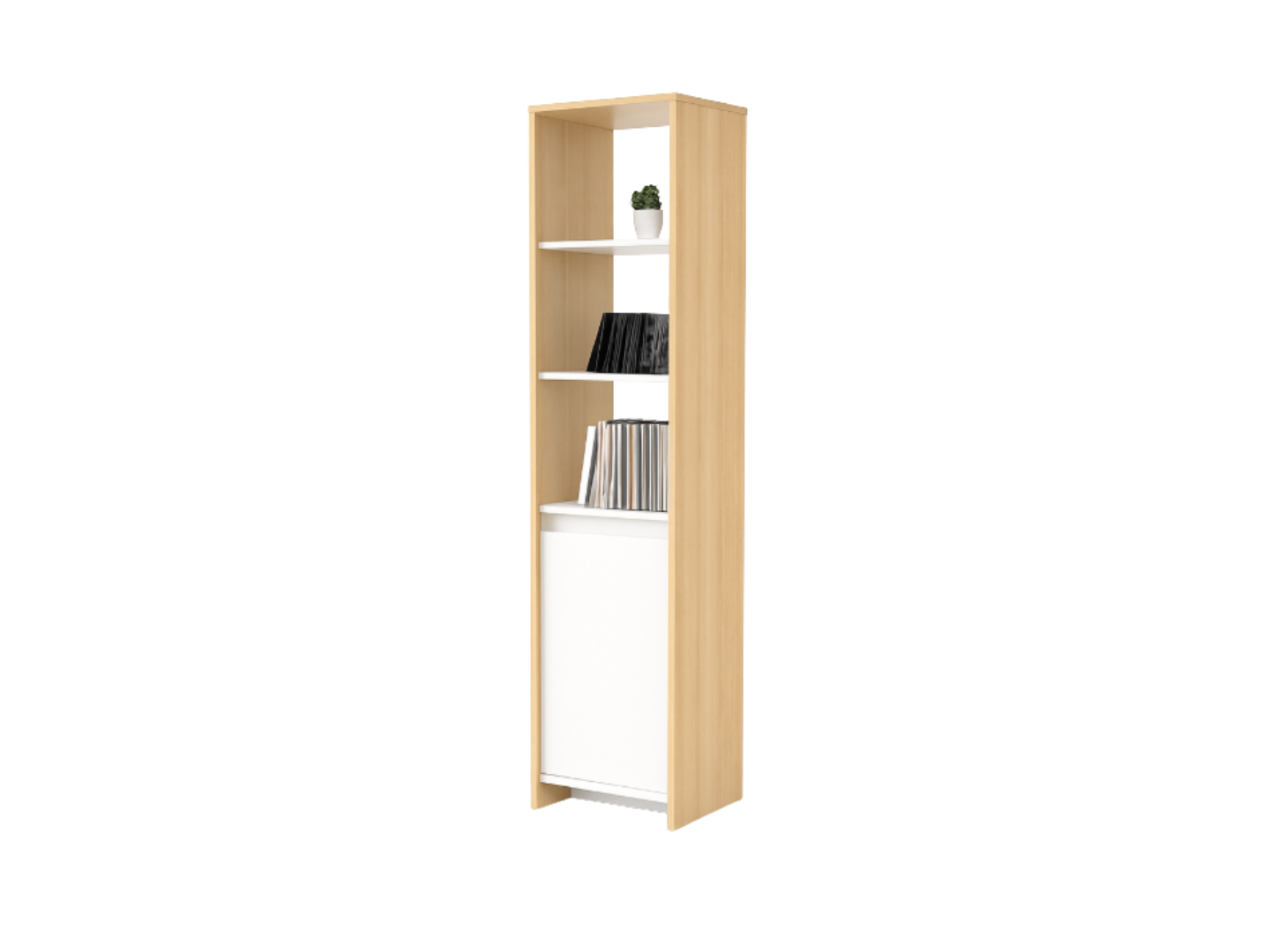 Columna con puerta Niza Blanco