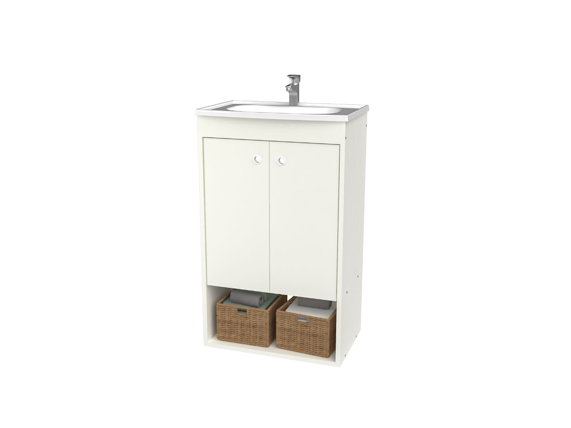 Vanitory 2 puertas 0.48 Mts