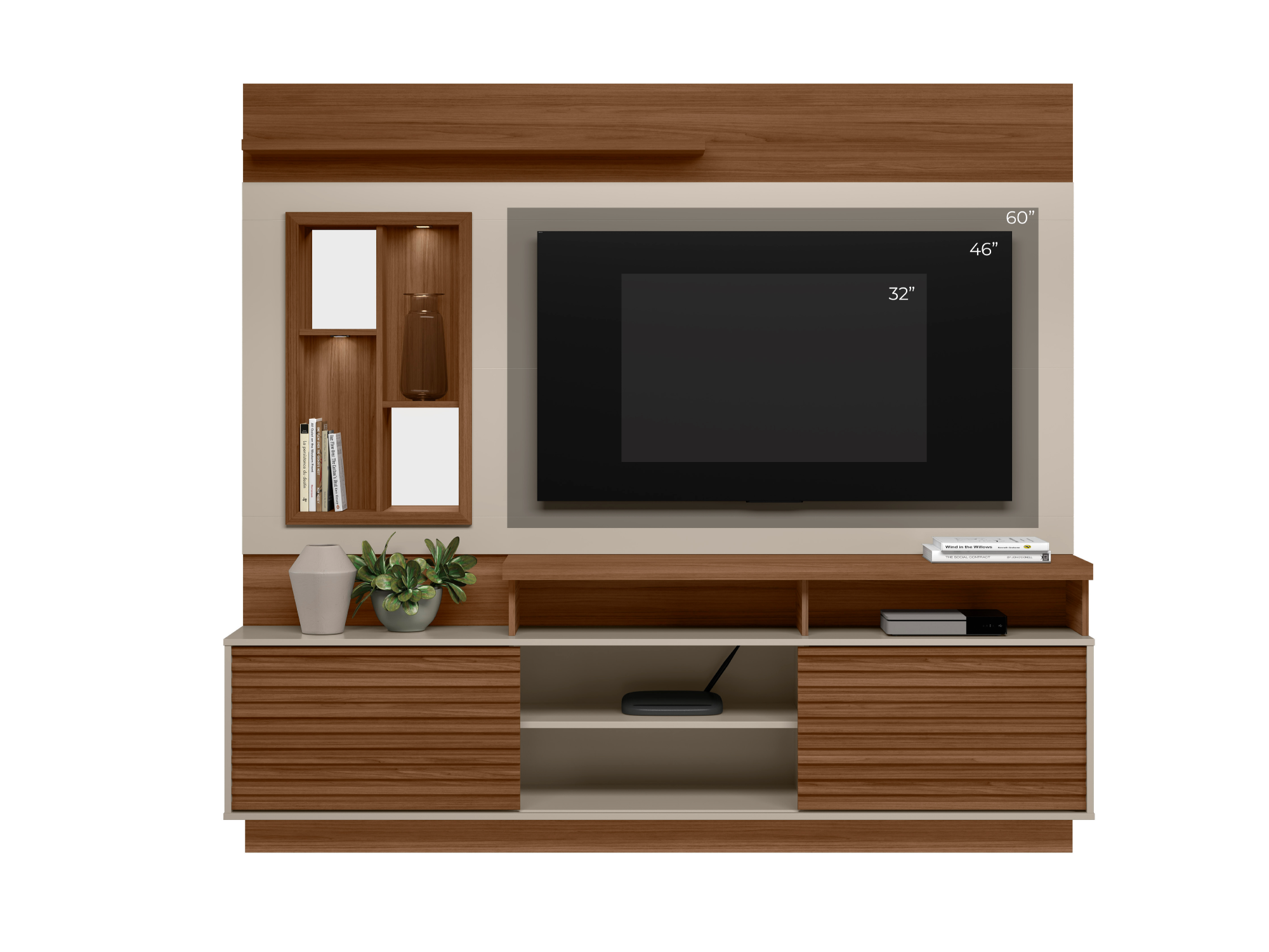 Modular Eldorado TV 60" de 2 Mts