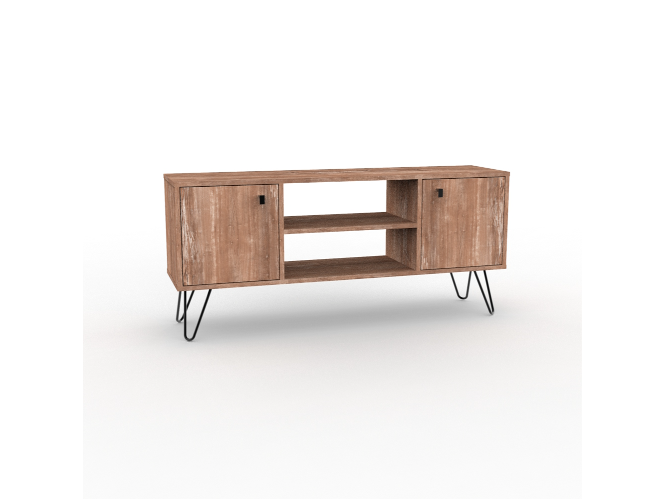 Rack Para Tv De 2 Puetas Linea Industrial Atakama