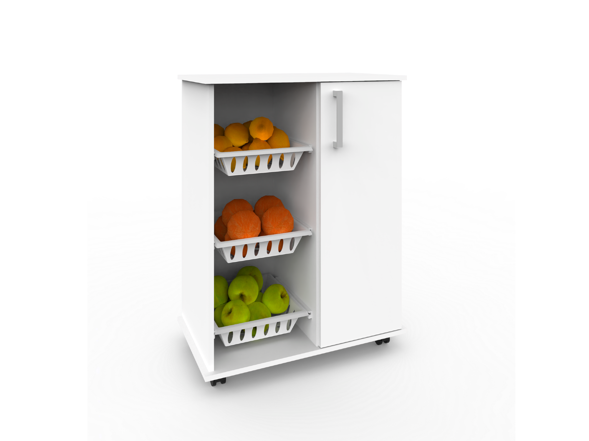 Mueble Frutero con Puerta y Estante