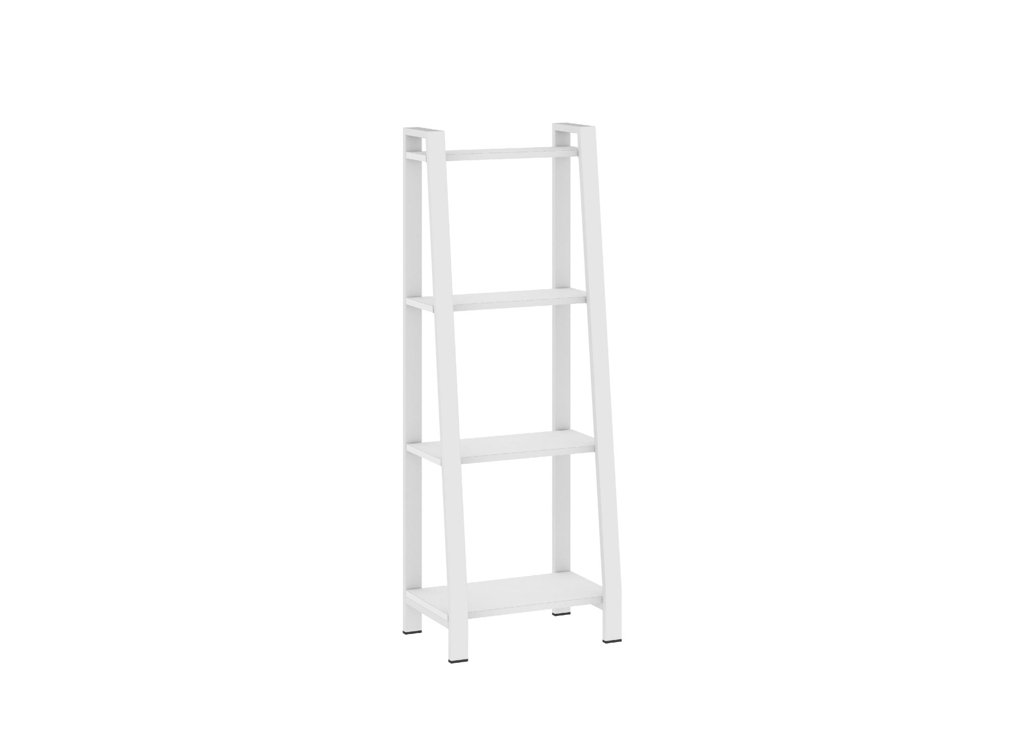 Estantería Moderna 1.40mt 4 estantes Blanca