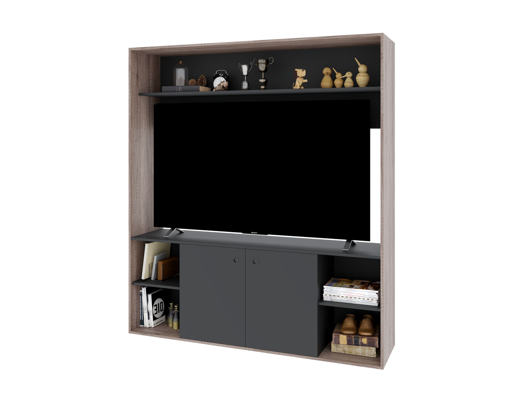 Modular Vision 1.60 Mts Nebraska Negro