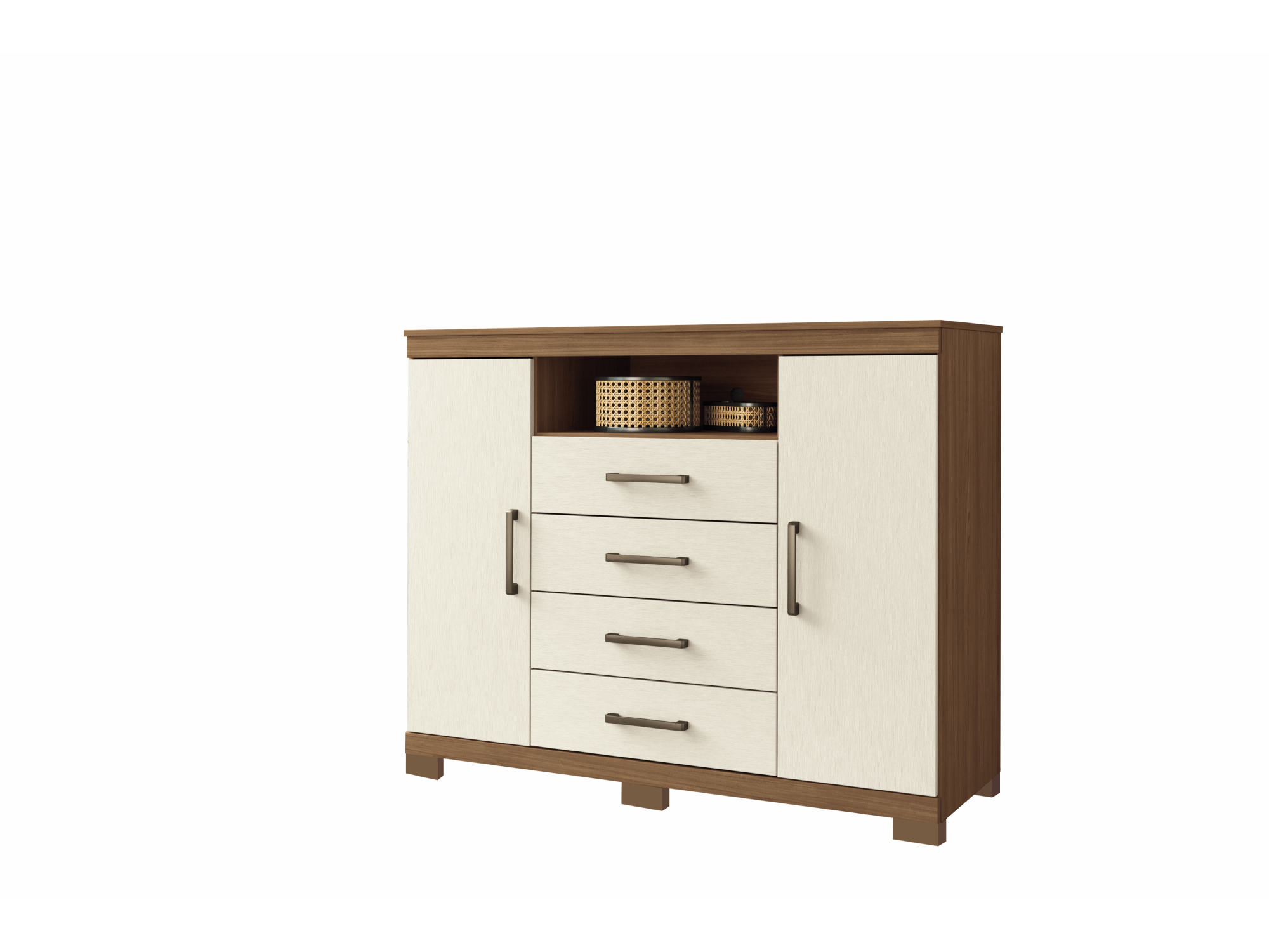 Comoda Pinhais 1.30 Mts Jatoba / Arena