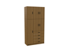 Placard Dakar 6 puertas 1.05 Mts - Avellana