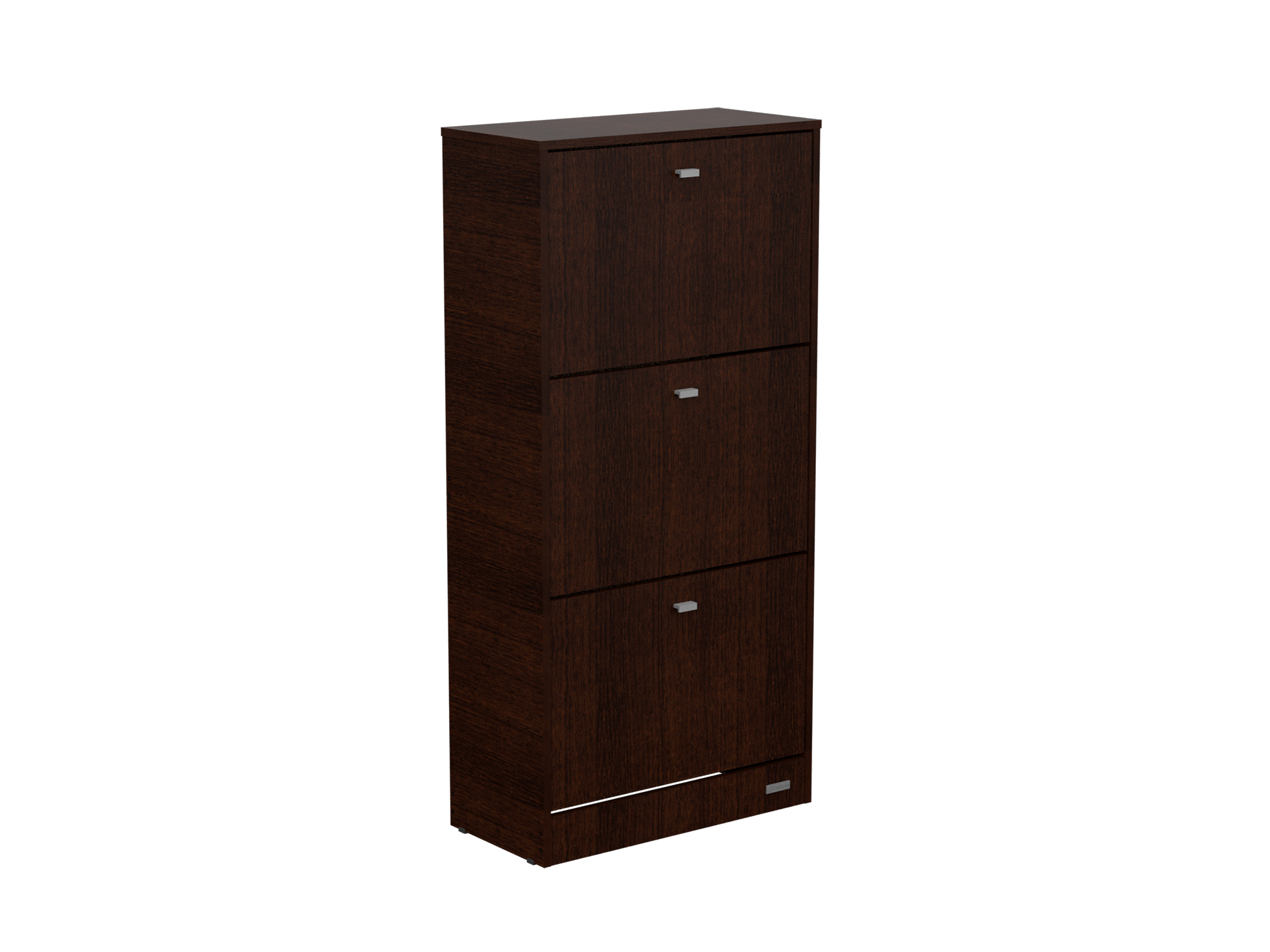 Zapatero 3 Puertas - Wengue