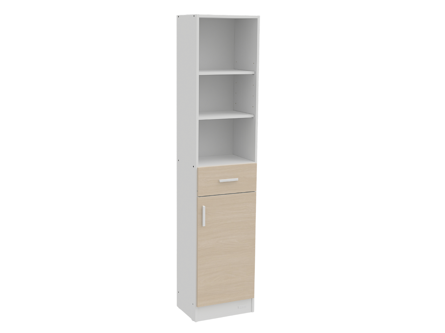 Columna 1,80 Mts - 1 Puerta - 1 Cajón - Malta