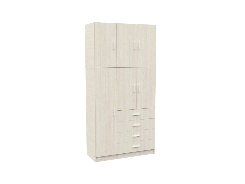 Placard Dakar 6 Puertas 1.05 Mts - Venezia