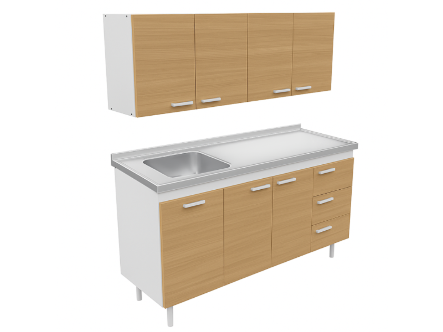 Combo Mosconi 1.40 Mts Malta Lateral