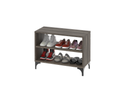 Zapatero Soho De 6 Pares Negro Cayon