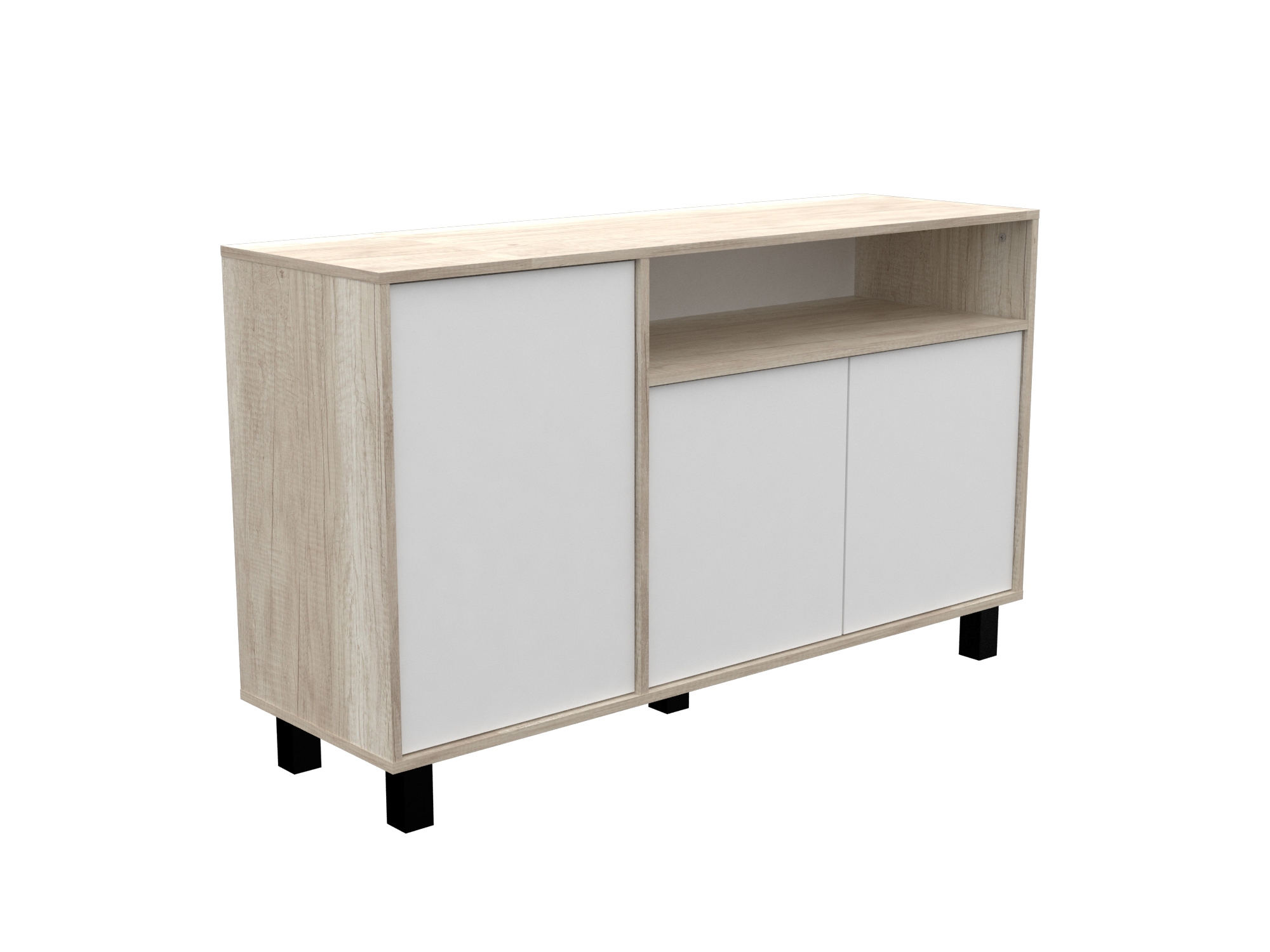 Vajillero Door 130 - Helsinki/Blanco