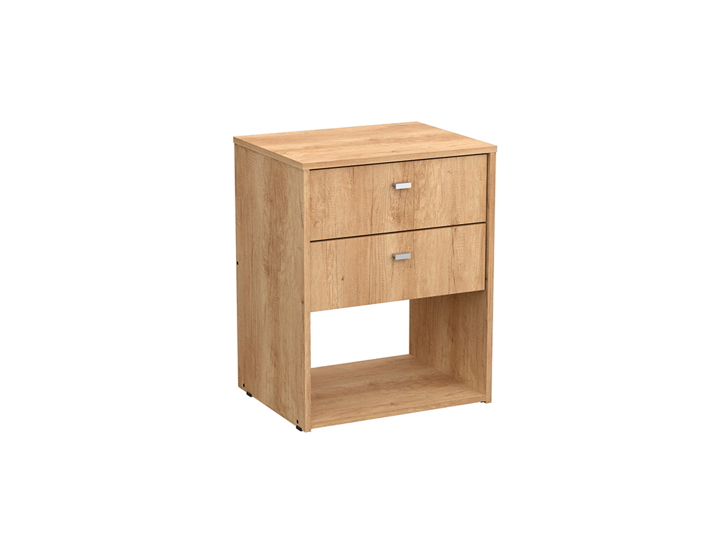 Mesa de Luz 2 Cajones Nature - Nebraska Bambu