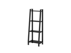 Estantería Moderna 1.40mt 4 estantes Negra