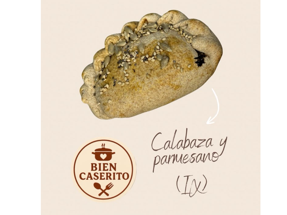 Calabaza con masa integral