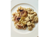 CERDO A LA MOSTAZA CON VEGETALES AL HORNO Y ARROZ YAMANI