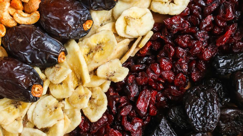 Fruta deshidratada
