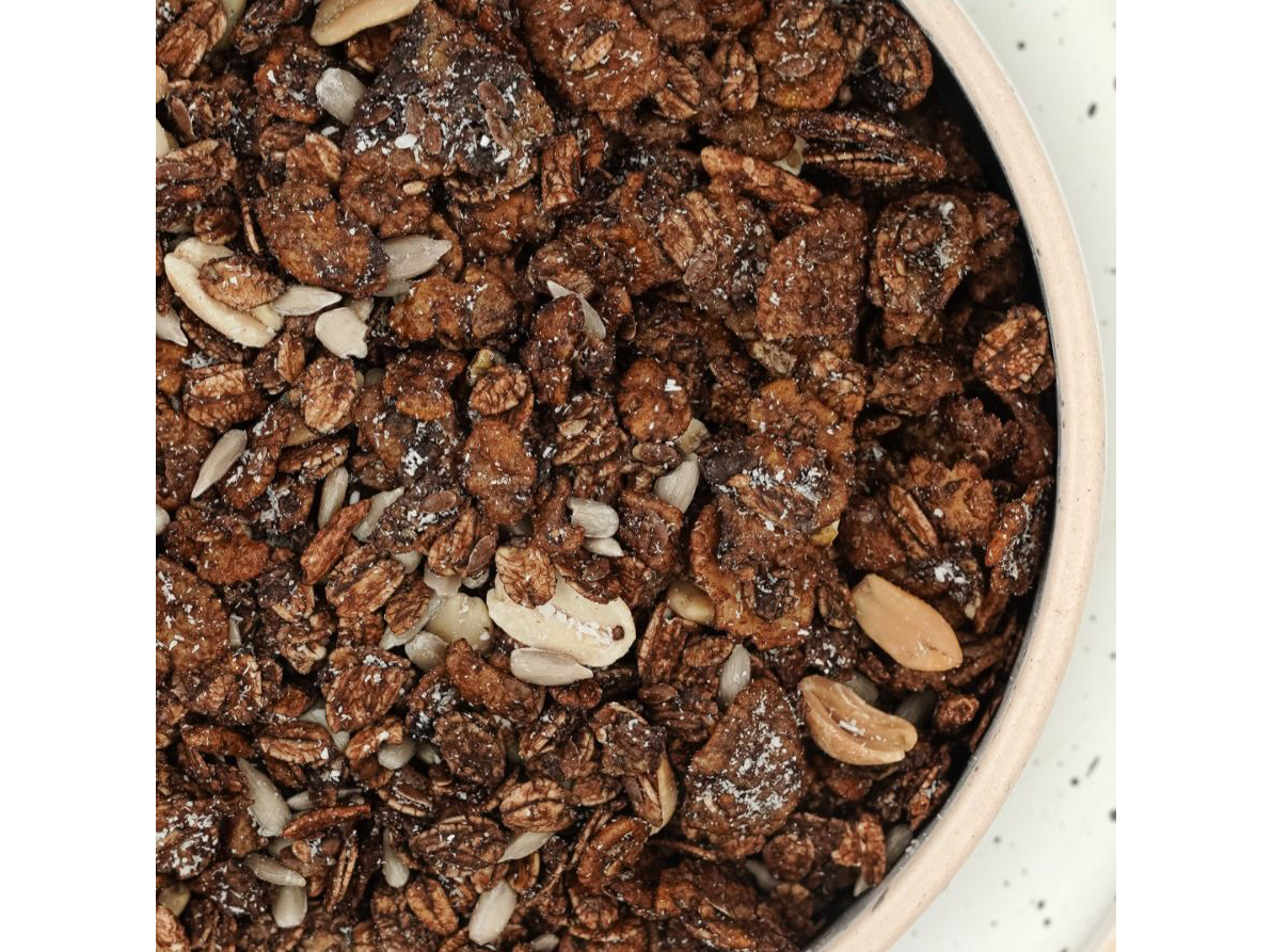 Granola cacao y coco