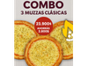 COMBO 3 Muzzas Clásicas