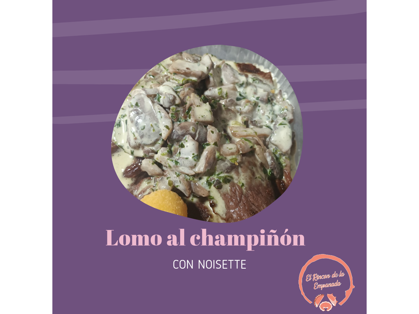 Lomo al champiñón