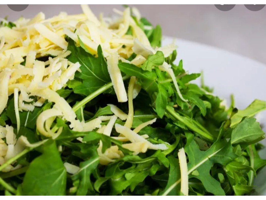 Rucula y parmesano