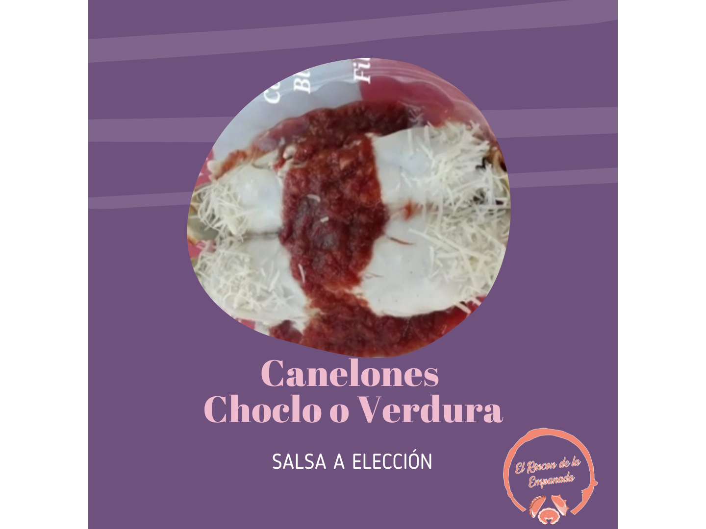 Canelones de verdura o choclo