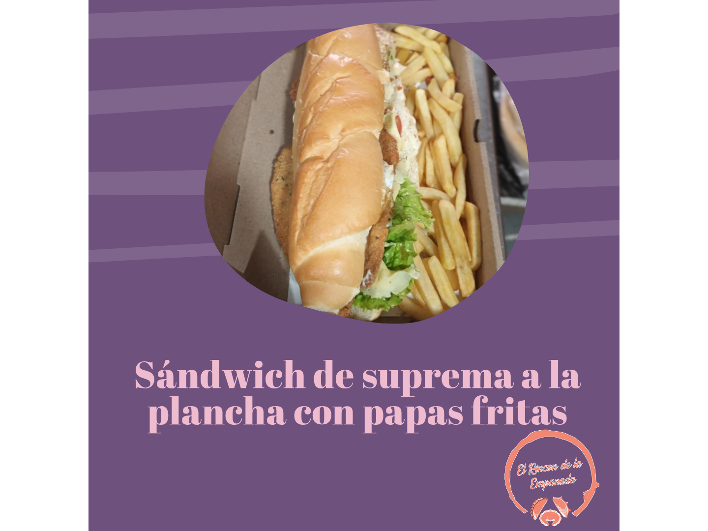 Sándwich de pechuga a la plancha