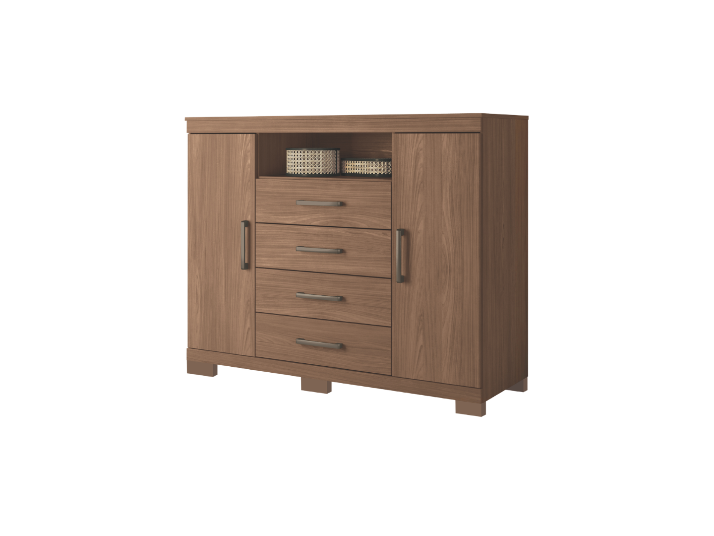 Comoda Master 1.30 Mts Jatoba / Jatoba