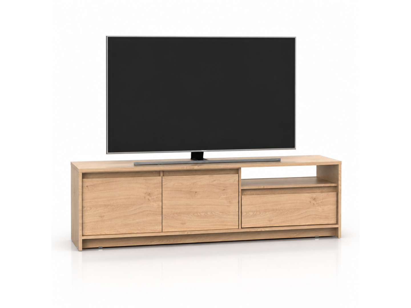 Rack TV NIZA 1,80Mt Roble Kendal