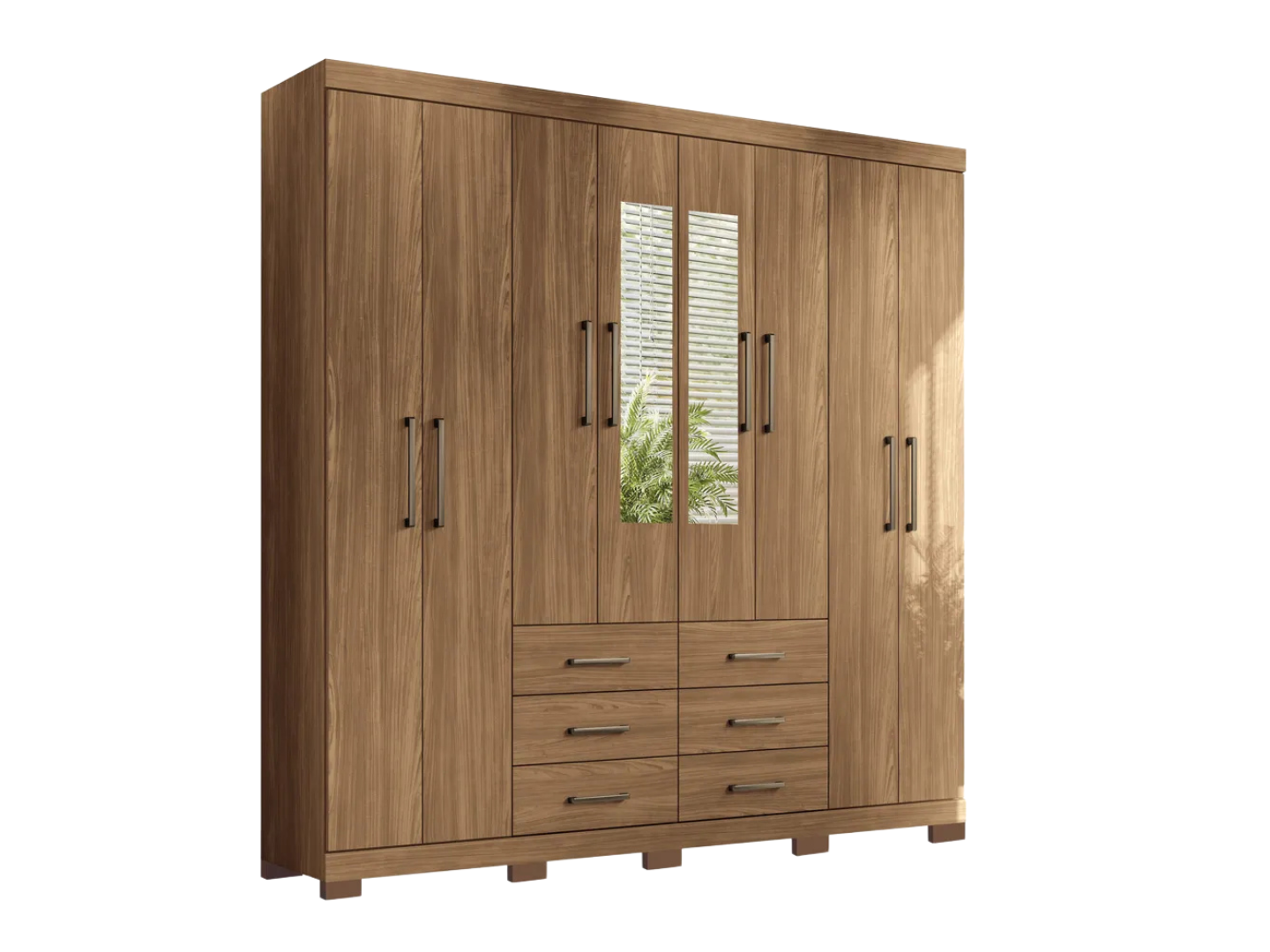 Ropero Liverpool 2.11 Mts Jatoba / Jatoba