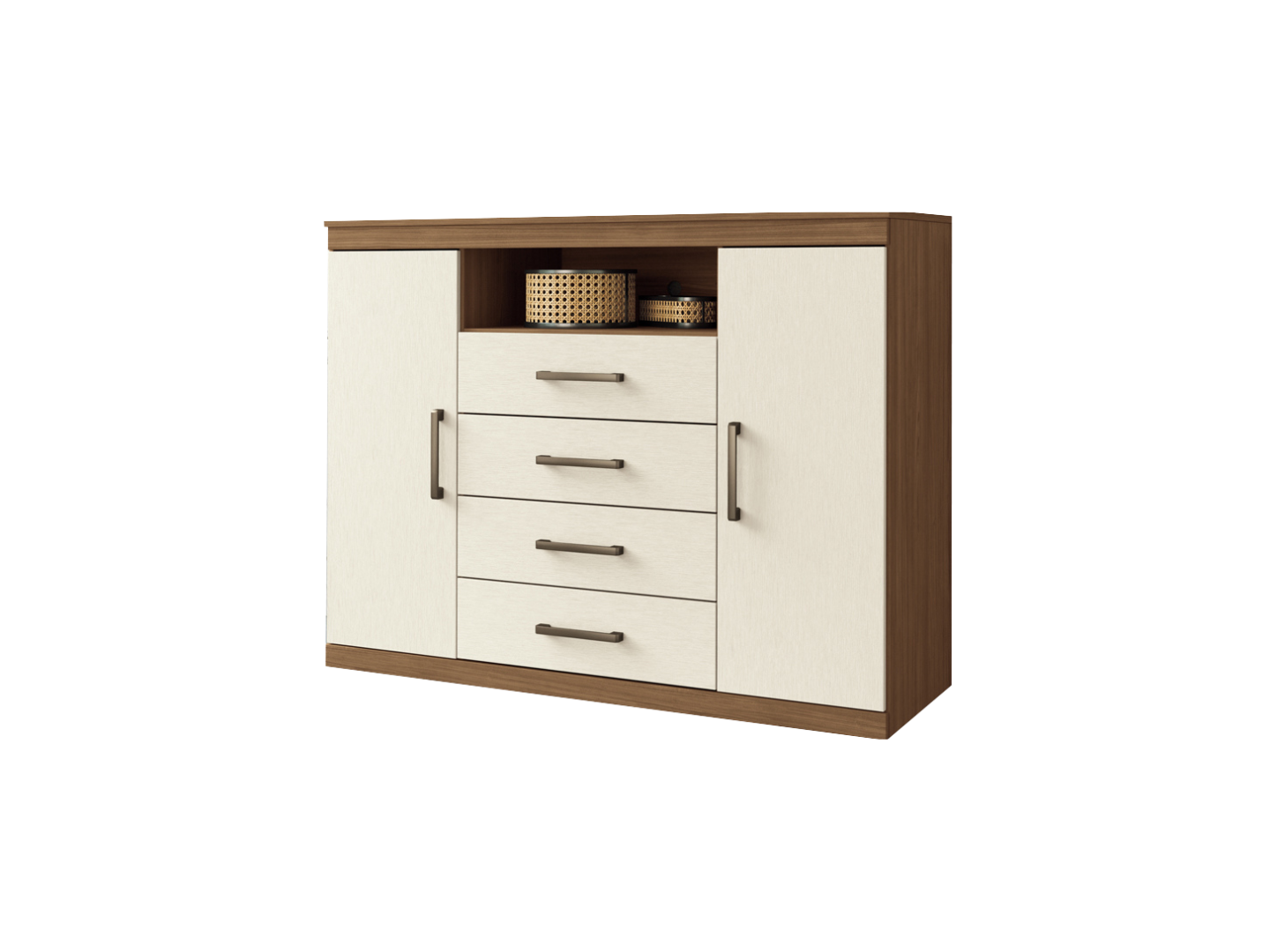 Comoda Master 1.30 Mts Jatoba / Arena