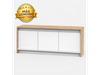 Rack TV Niza 1,30 Mts Blanco