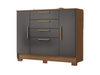 Comoda Pinhais 1.30 Mts Jatoba / Grafito