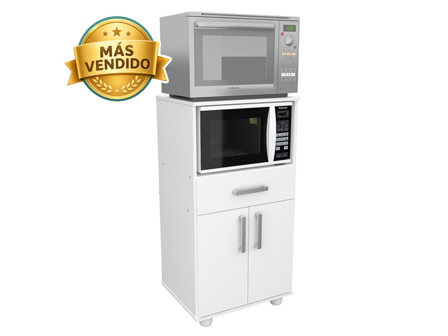 Porta Microondas + Grill - Blanco