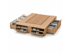 Cama Extensible con cajones y botineros Roble Bardolino - (1.40/1.60 x 2 Mts)